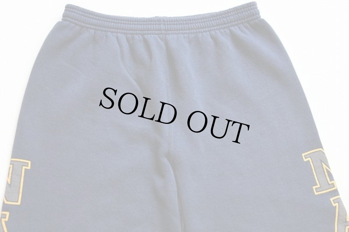 画像3: 90s 米軍 NAVY リフレクタープリント スウェットパンツ 紺 (3)