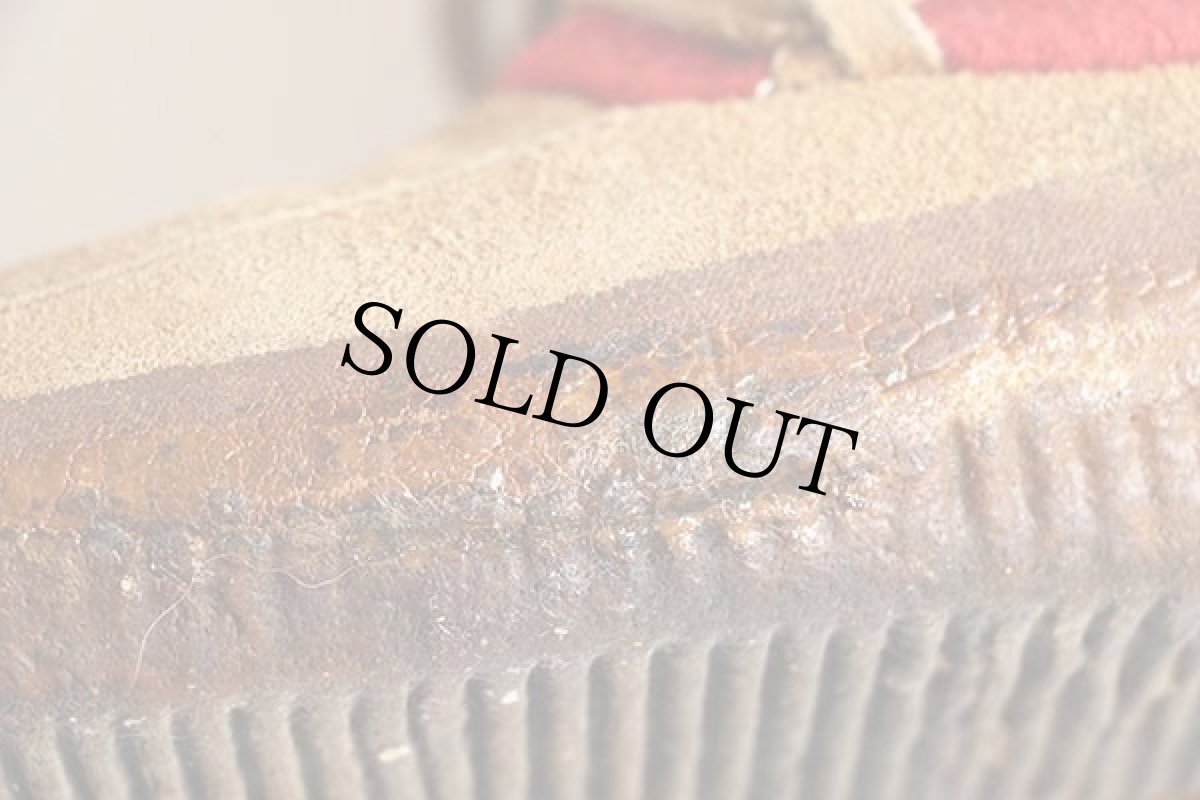 画像10: USA製 STEGER MUKLUKS Terra ネイティブ柄 ブランケット スエードレザー スノーブーツ (10)