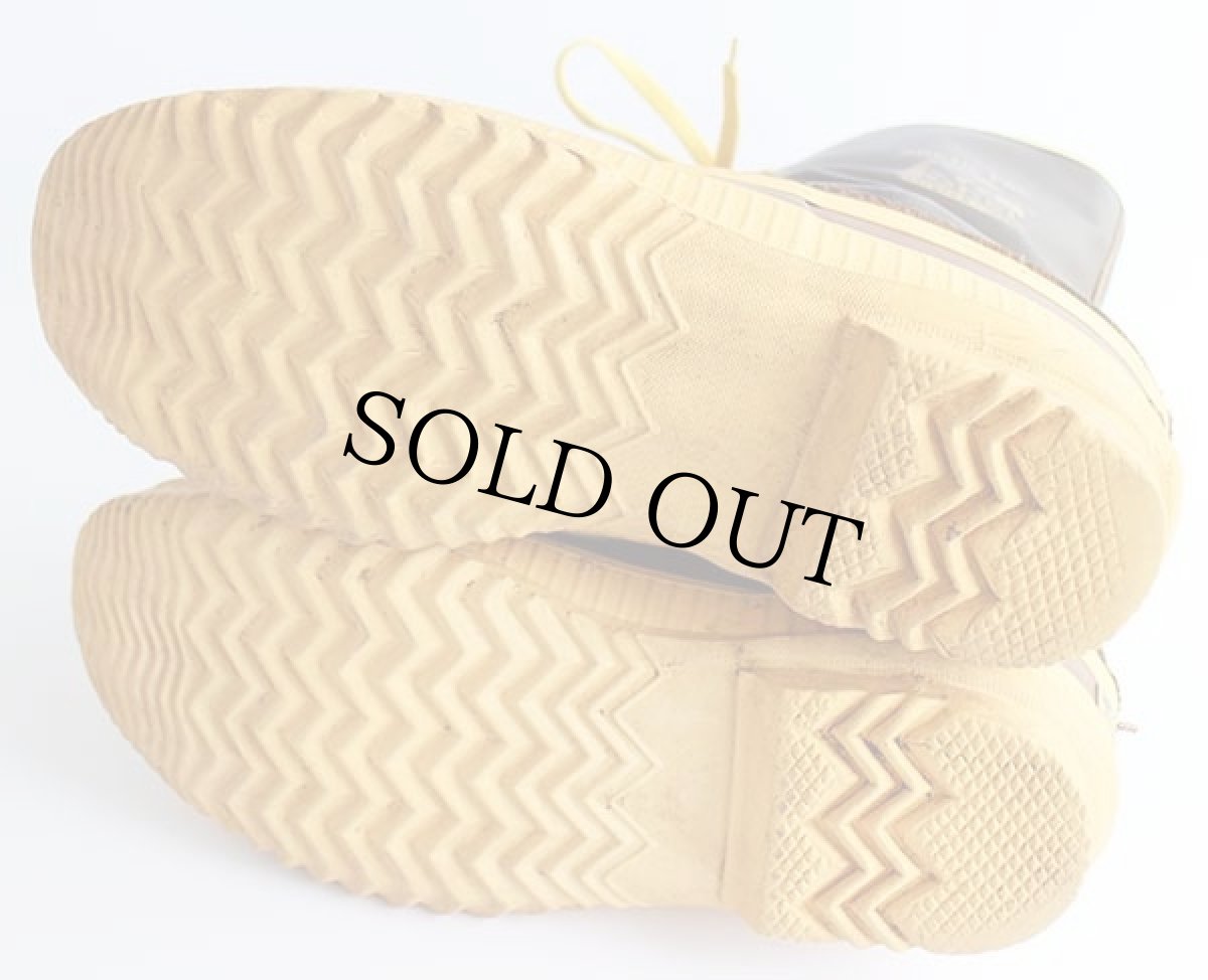 画像4: カナダ製 SORELソレル ARCTIC PAC ハンドクラフト レザー スノーブーツ 茶 10 (4)