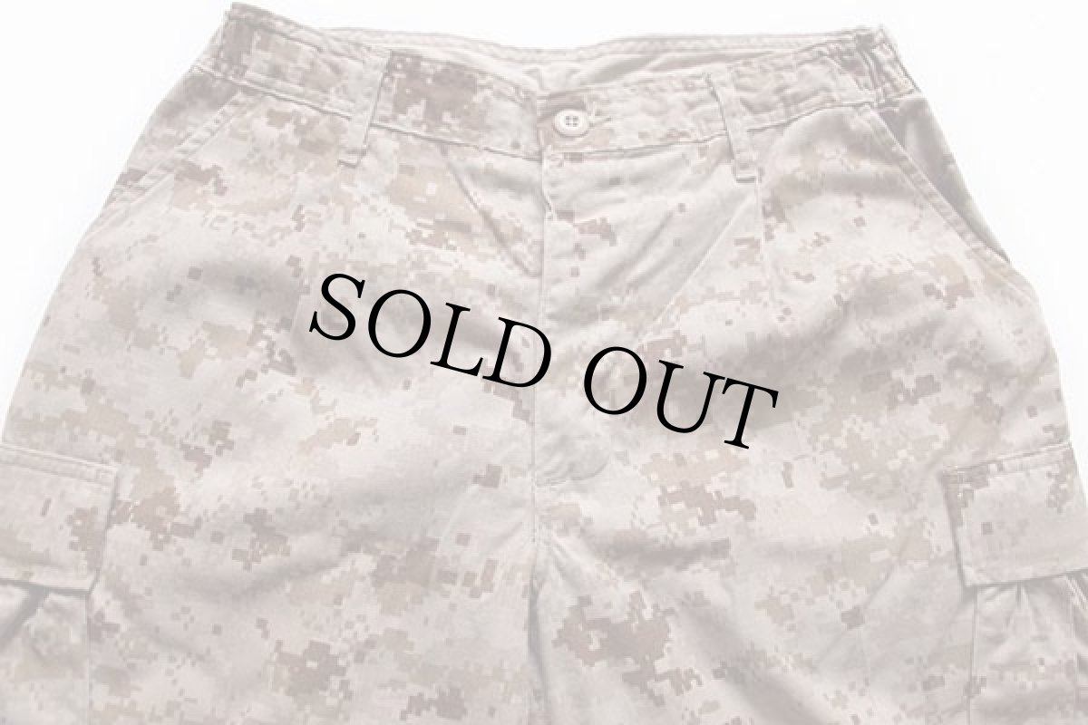 画像3: 00s 米軍 USMC デザート マーパット デジタルカモ MCCUU カーゴパンツ M-R (3)