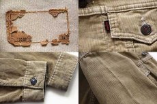 画像4: 70s Levi'sリーバイス 70505 コーデュロイジャケット ベージュ 34 (4)