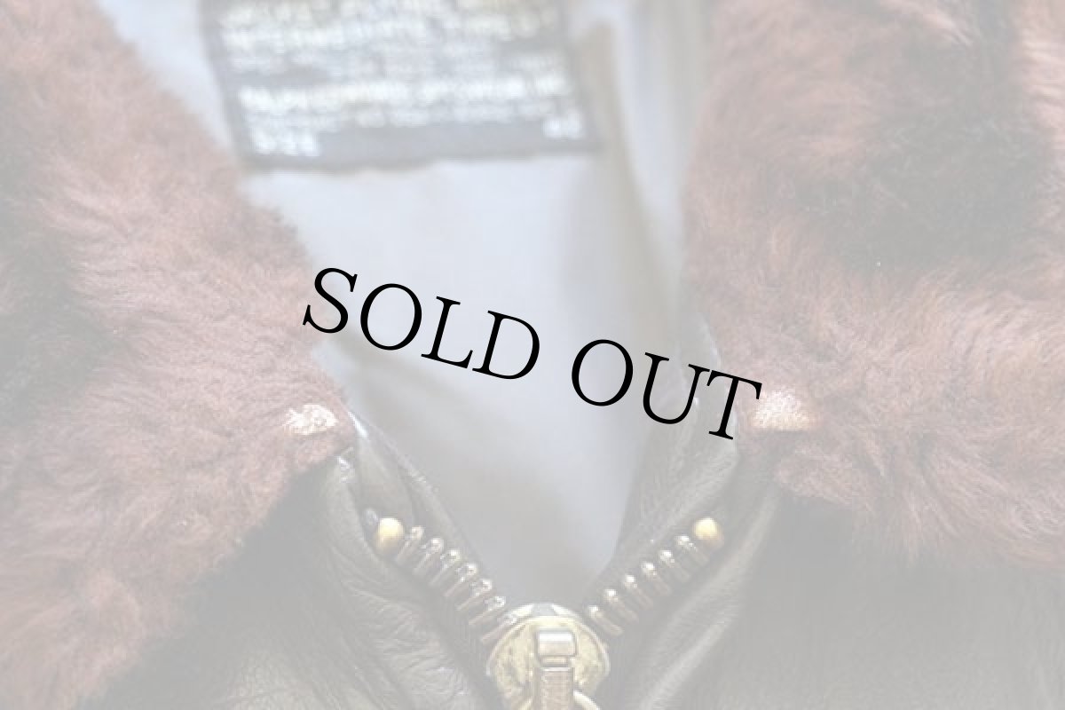 画像7: 60s 米軍 U.S.NAVY G-1 フライト レザージャケット 42 (7)