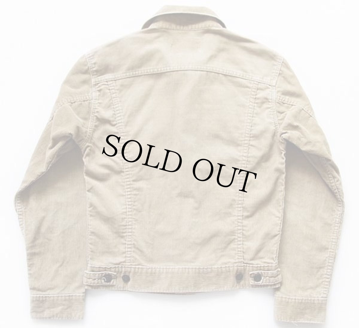 画像2: 70s Levi'sリーバイス 70505 コーデュロイジャケット ベージュ 34 (2)