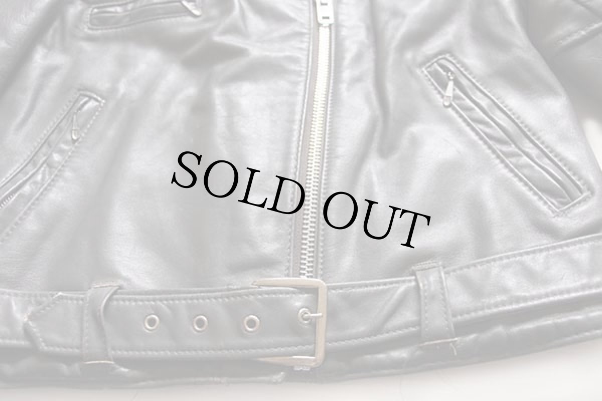 画像7: 70s Sears キルティングライナー ダブルライダース レザージャケット グレー 14 (7)