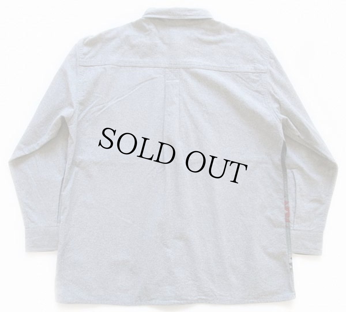 画像2: 90s USA製 Woolrichウールリッチ ネイティブ柄 ボタンダウン コットン シャモアクロスシャツ L (2)