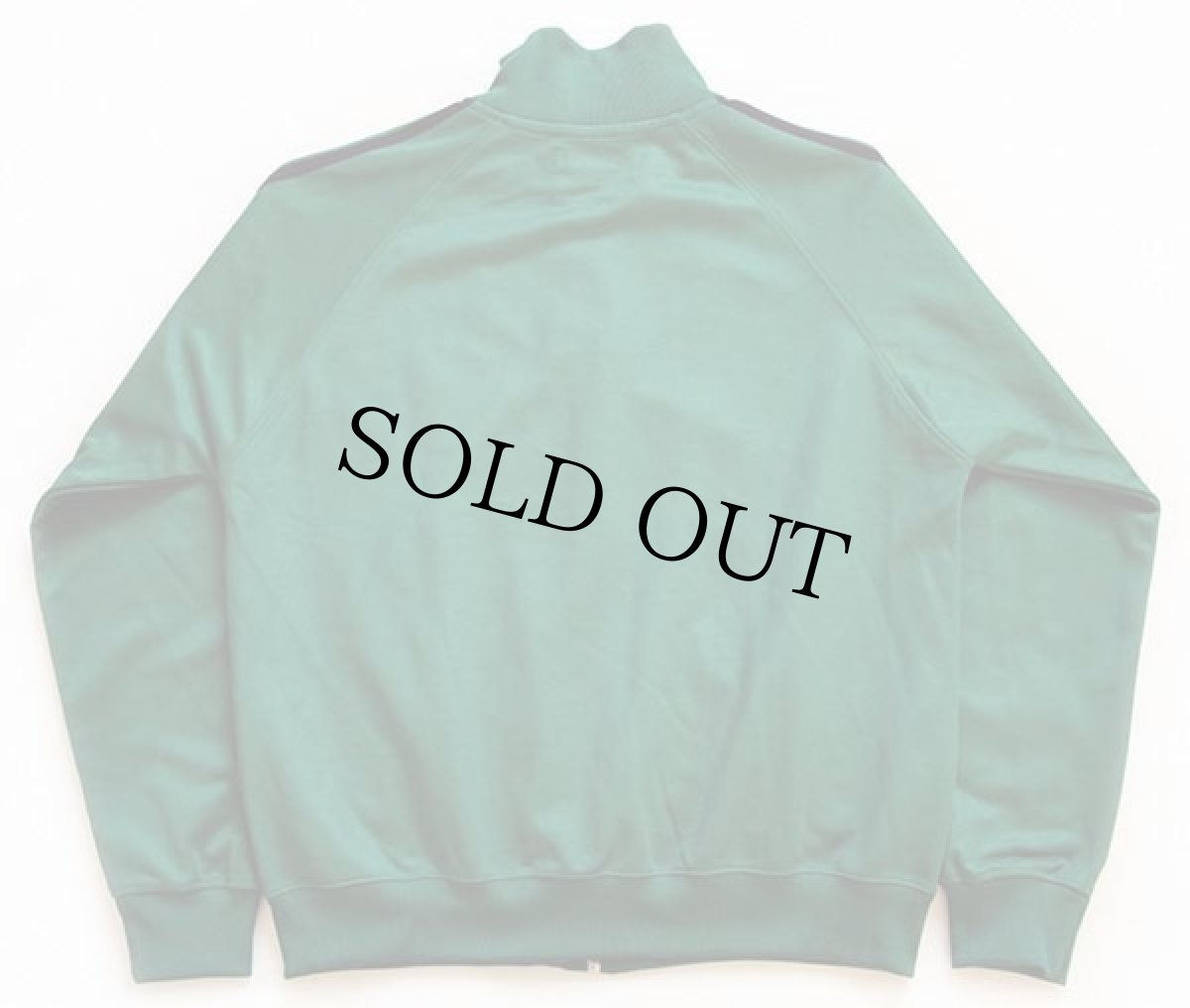 画像2: 80s ポルトガル製 FRED PERRYフレッドペリー ワンポイント ハイネック トラックジャケット 緑 M★ジャージ (2)