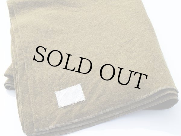 40s 米軍 U.S.ARMY メディカル ウール ブランケット オリーブドラブ