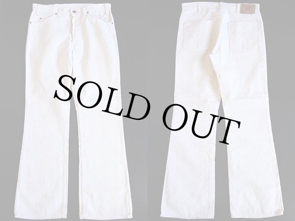 80s USA製 Levi'sリーバイス 517 コーデュロイパンツ アイボリー w34