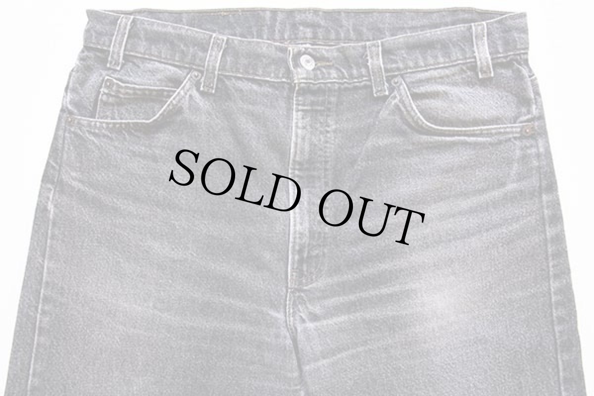 画像3: 90s USA製 Levi'sリーバイス 505-0259 先染め ブラック デニムパンツ w36 L32 (3)