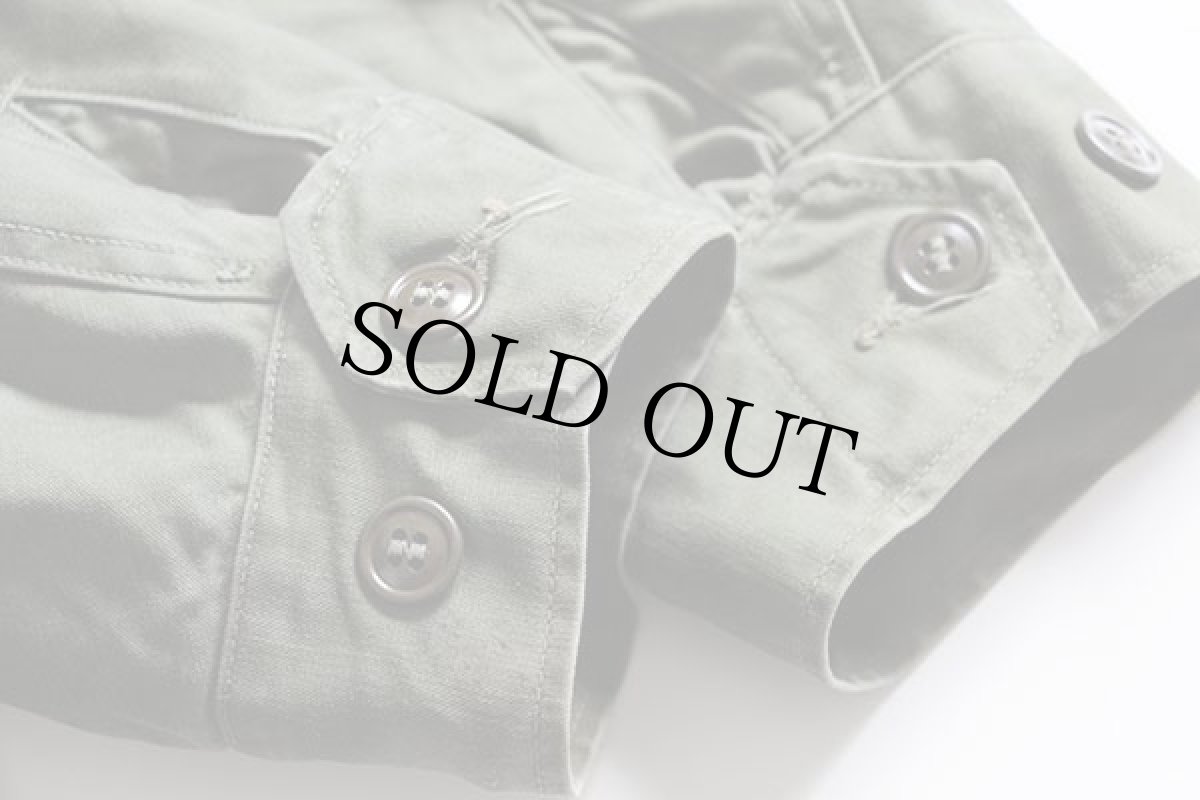 画像8: 50s 米軍 U.S.ARMY M-51 フィールドジャケット オリーブグリーン S-S (8)