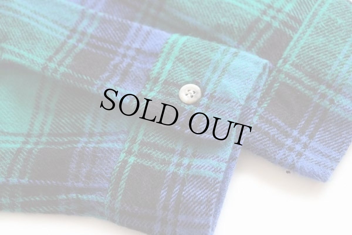 画像4: 80s USA製 DAKOTA FIVE BROTHERファイブブラザー チェック コットン フランネルシャツ L (4)