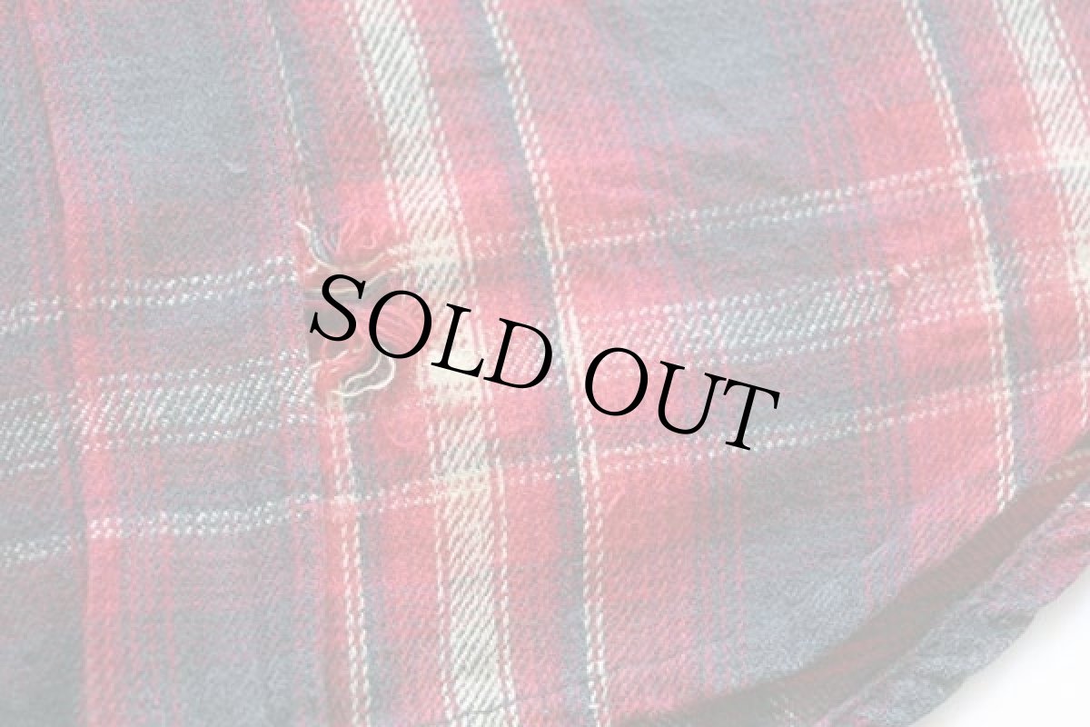 画像6: 60s Penneys BIGMACビッグマック チェック コットン フランネルシャツ S (6)