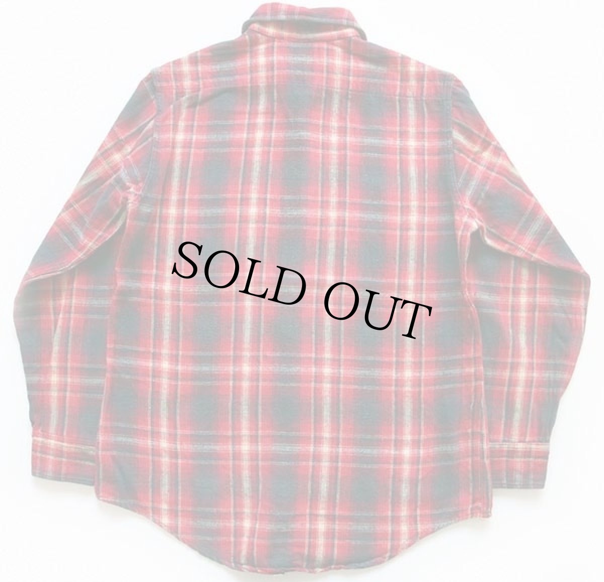 画像2: 60s Penneys BIGMACビッグマック チェック コットン フランネルシャツ S (2)