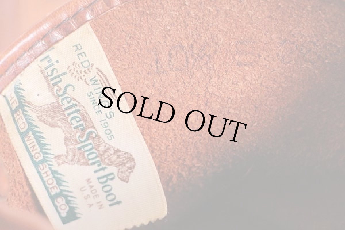 画像4: 80s USA製 REDWINGレッドウイング 866 犬タグ アイリッシュセッター ペコスブーツ 赤茶 10.5E (4)