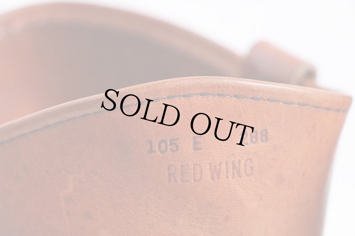 画像5: 80s USA製 REDWINGレッドウイング 866 犬タグ アイリッシュセッター ペコスブーツ 赤茶 10.5E (5)