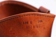 画像5: 80s USA製 REDWINGレッドウイング 866 犬タグ アイリッシュセッター ペコスブーツ 赤茶 10.5E (5)