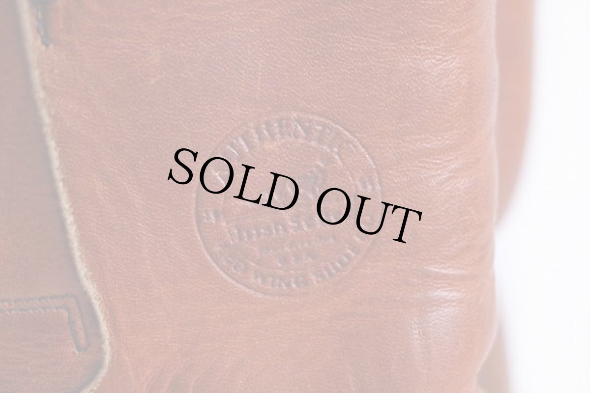 画像4: 90s USA製 REDWINGレッドウイング 866 緑犬タグ アイリッシュセッター ペコスブーツ 茶 9D (4)