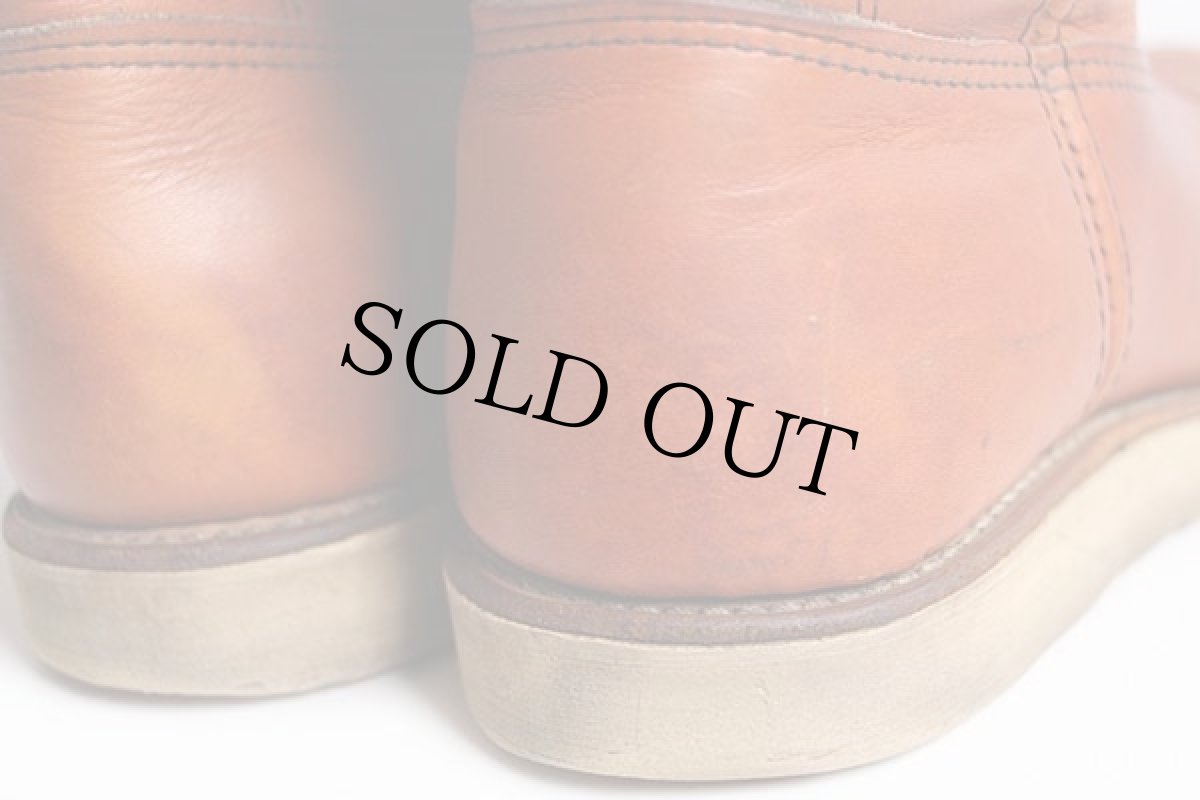 画像9: 80s USA製 REDWINGレッドウイング 866 犬タグ アイリッシュセッター ペコスブーツ 赤茶 9 (9)