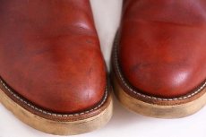 画像7: 80s USA製 REDWINGレッドウイング 866 犬タグ アイリッシュセッター ペコスブーツ 赤茶 9.5D (7)