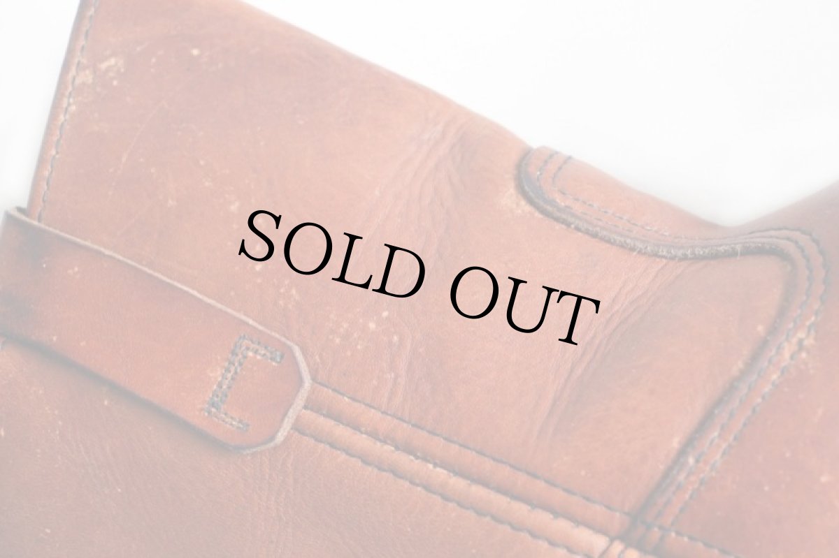 画像8: 80s USA製 REDWINGレッドウイング 866 犬タグ アイリッシュセッター ペコスブーツ 赤茶 9.5D★B (8)