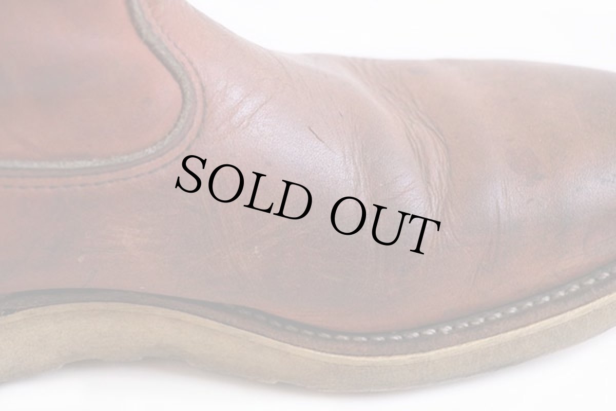 画像7: 90s USA製 REDWINGレッドウイング 866 緑犬タグ アイリッシュセッター ペコスブーツ 赤茶 10.5D (7)