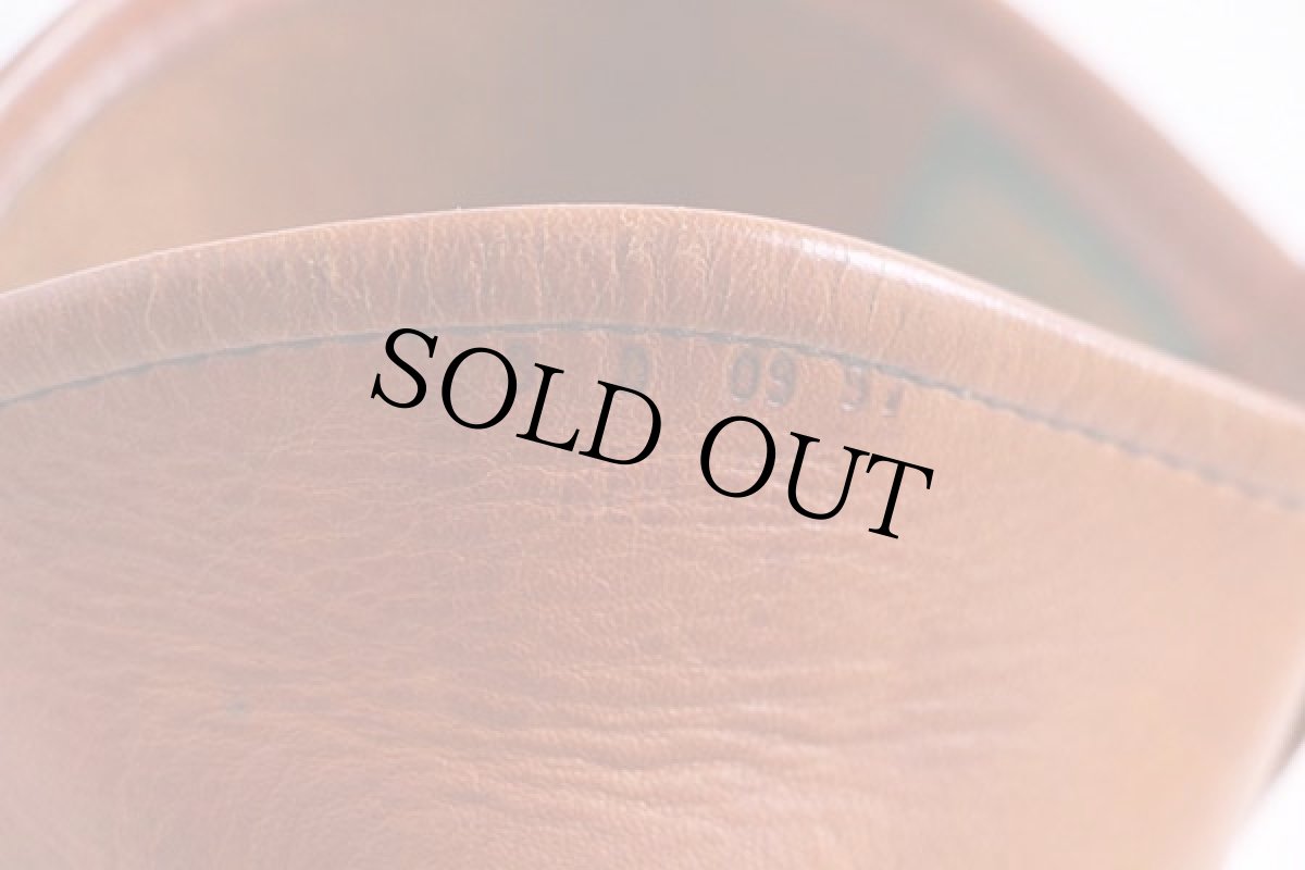 画像5: 90s USA製 REDWINGレッドウイング 866 緑犬タグ アイリッシュセッター ペコスブーツ 茶 9D (5)