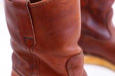 画像9: 70s USA製 REDWINGレッドウイング 866 犬タグ アイリッシュセッター ペコスブーツ 赤茶 7.5D (9)