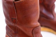 画像9: 70s USA製 REDWINGレッドウイング 866 犬タグ アイリッシュセッター ペコスブーツ 赤茶 7.5D (9)