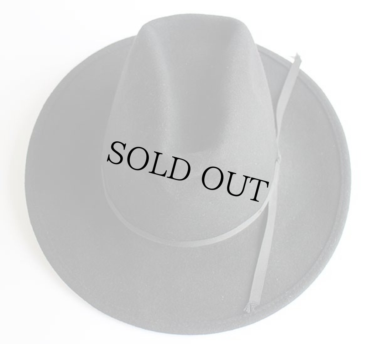 画像3: USA製 Rockmountロックマウント ウール フェルト カウボーイハット 黒 L (3)