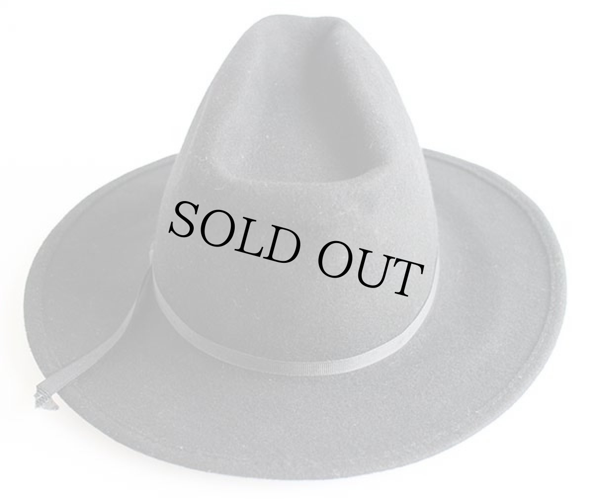 画像2: USA製 Rockmountロックマウント ウール フェルト カウボーイハット 黒 L (2)