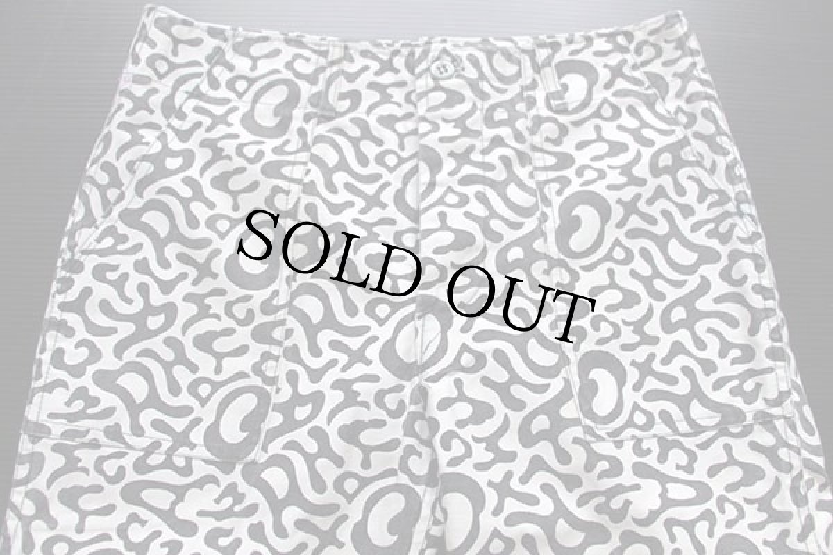 画像2: ビンテージ 韓国軍 バクテリアカモ アメーバカモ ベイカーパンツ 34★迷彩 (2)