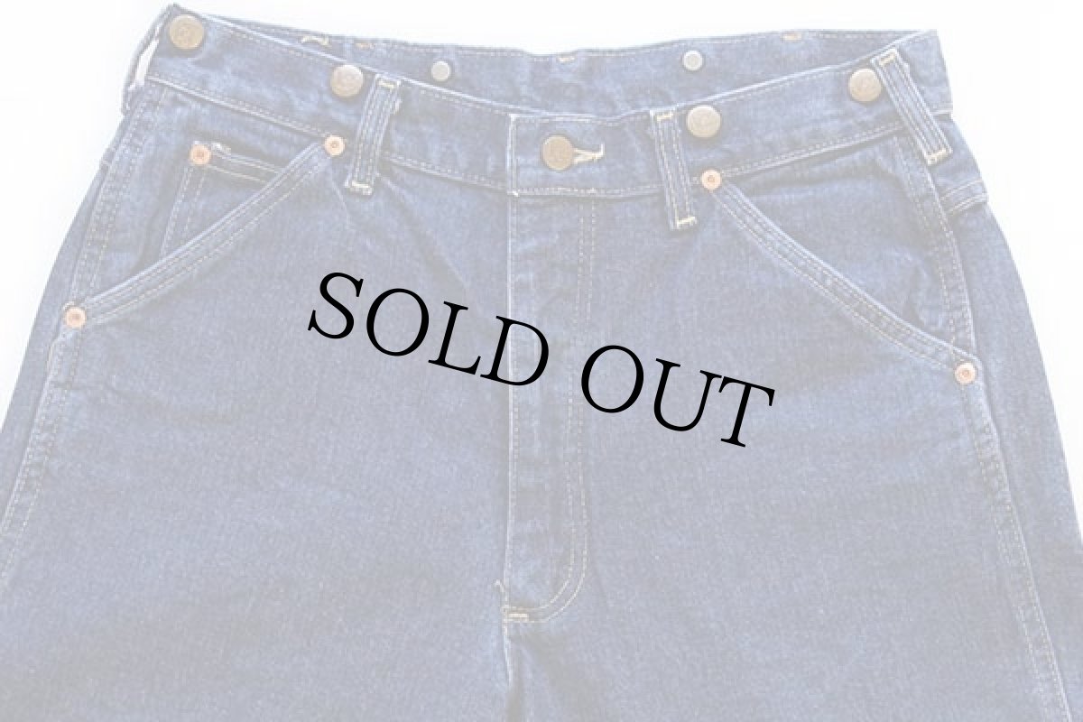 画像2: 80s USA製 Leeリー 200-3541 デニム ロガーパンツ w32 L32★BOSS OF THE ROAD (2)