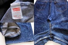 画像4: 80s USA製 Levi'sリーバイス 501 ギャラクティックウォッシュ デニムパンツ w36★ブリーチ (4)