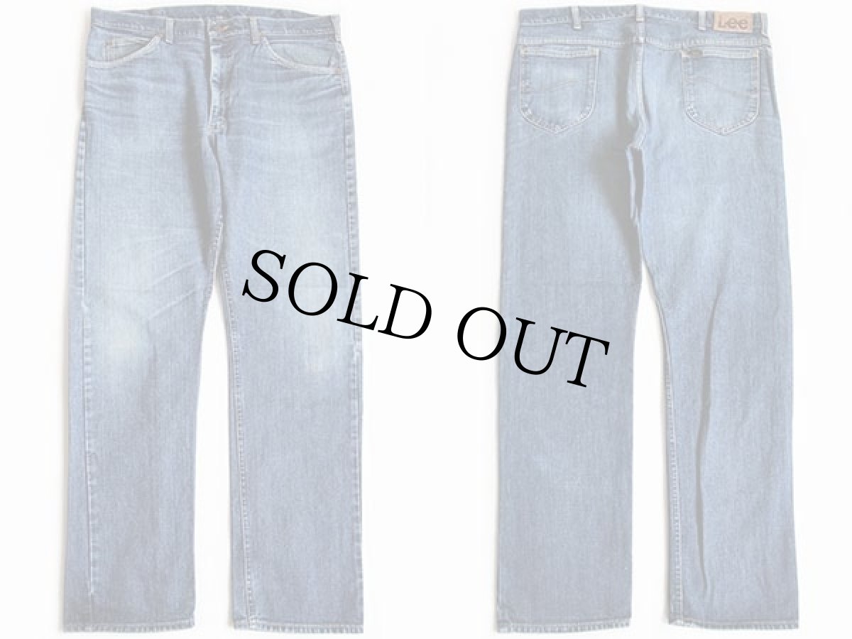 画像2: 80s USA製 Leeリー 200-0141 デニムパンツ w40 L34 (2)