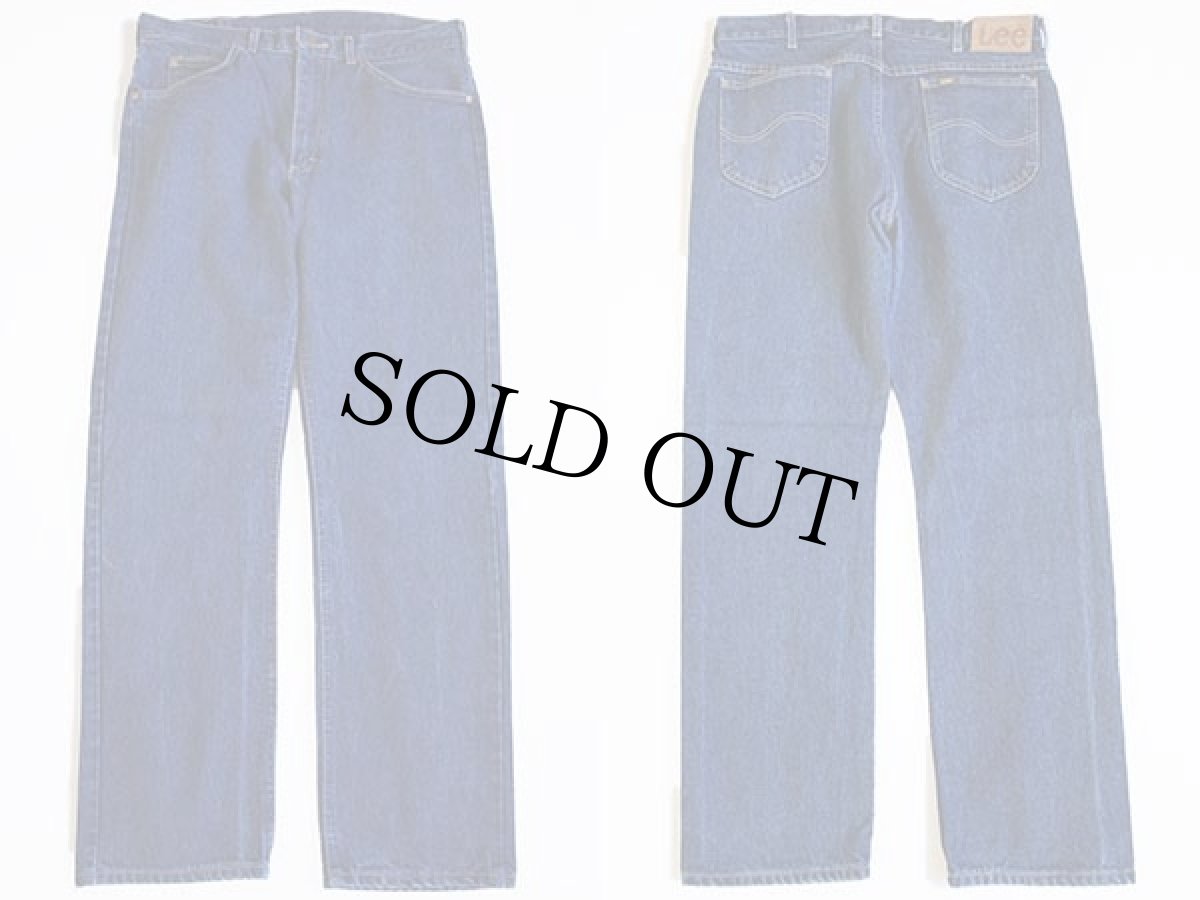 画像2: 80s USA製 Leeリー 200-0147 デニムパンツ w36 L32 (2)