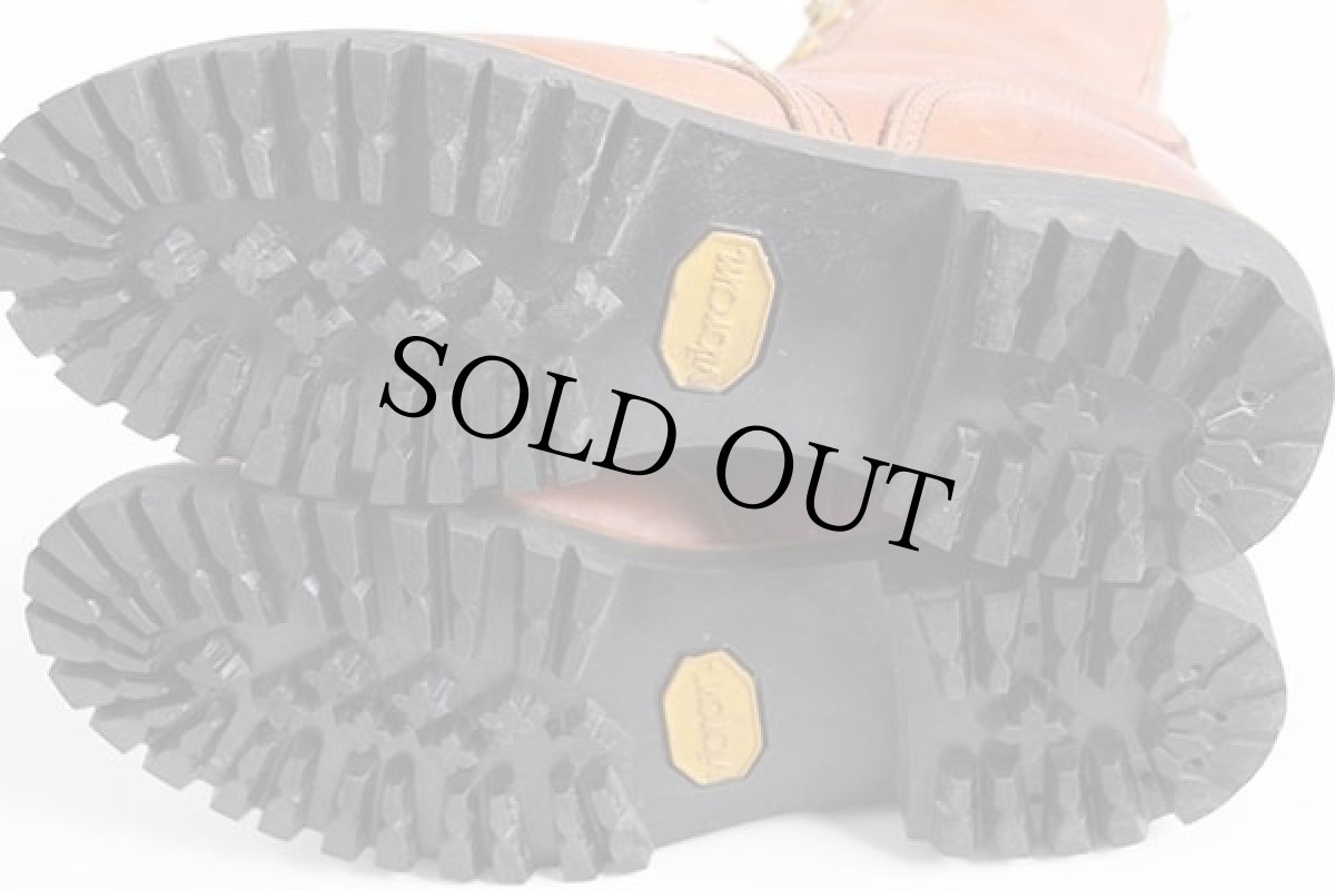 画像10: 80s USA製 REDWINGレッドウイング 899 犬タグ アイリッシュセッター ブーツ 赤茶 7C (10)