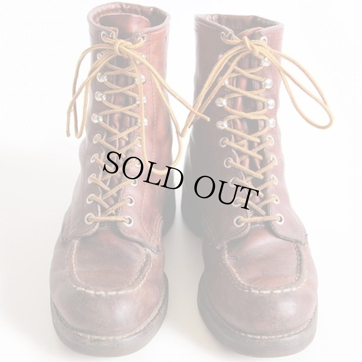 画像3: 80s USA製 REDWINGレッドウイング ワークブーツ 赤茶 6EE (3)