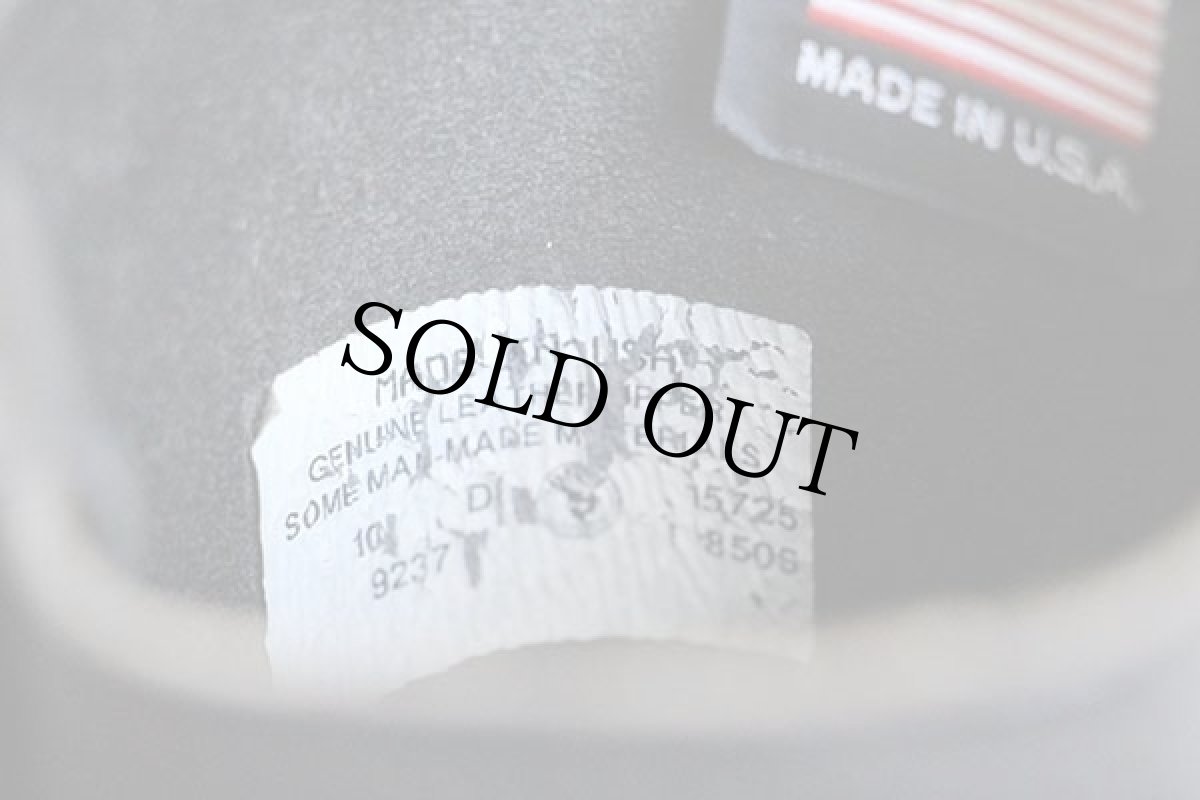 画像4: 90s USA製 Workn' Sport レザー リングブーツ 黒 10D (4)