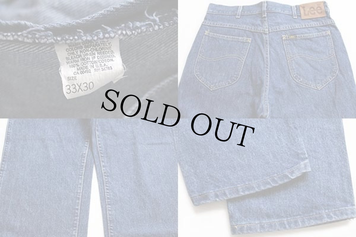 画像3: 90s USA製 Leeリー 200-0745 デニムパンツ w33 L30 (3)
