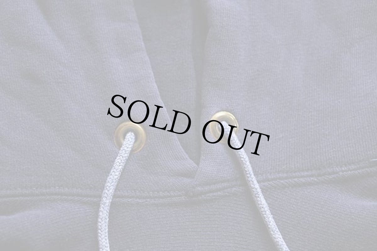 画像6: 70s USA製 Championチャンピオン 単色タグ ROSEMOUNT リバースウィーブ スウェットパーカー 紺 M (6)