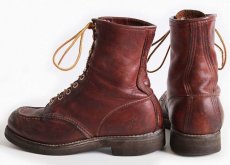 画像2: 80s USA製 REDWINGレッドウイング ワークブーツ 赤茶 6EE (2)