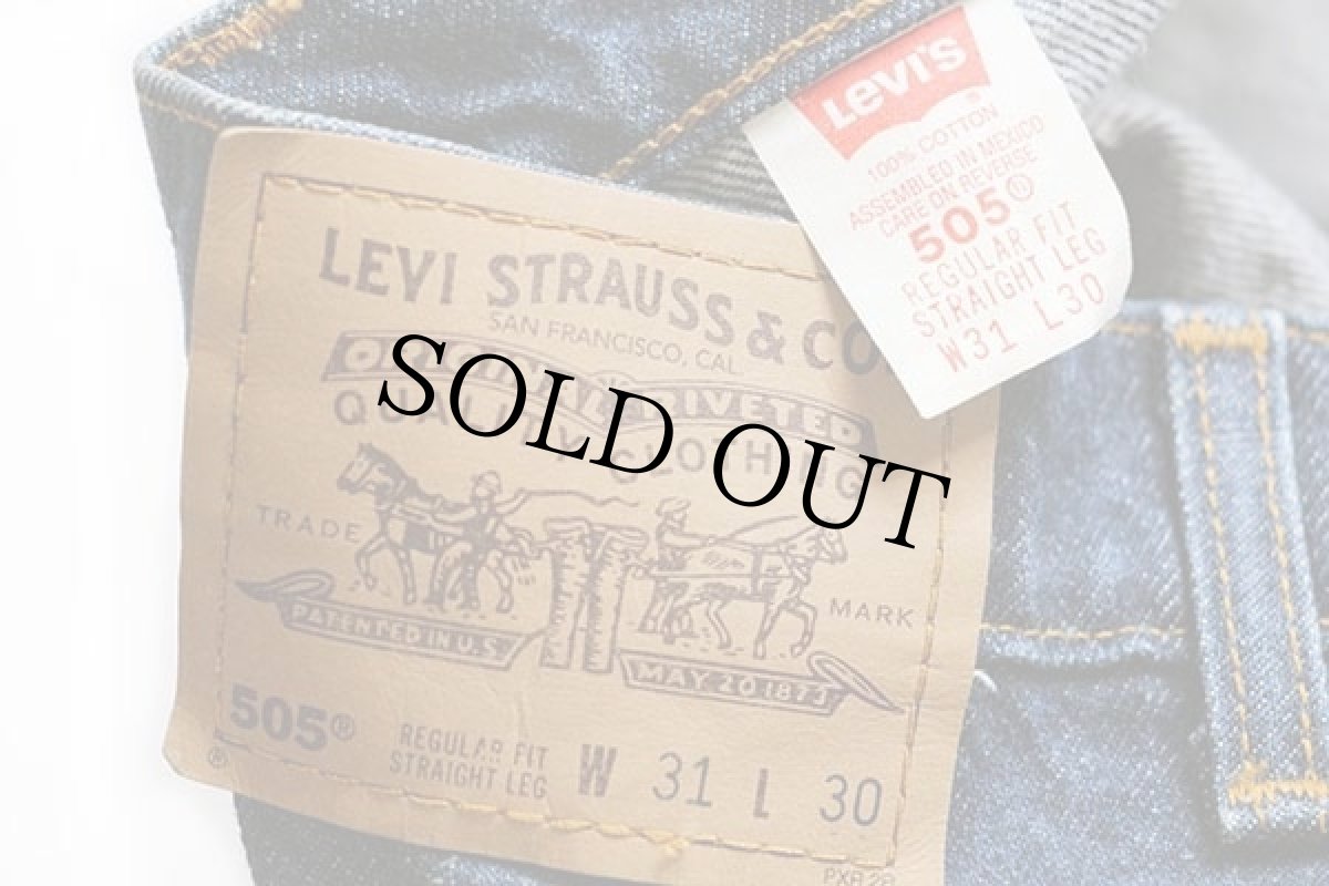 画像4: 90s Levi'sリーバイス 505 デニムパンツ w31 L30 (4)