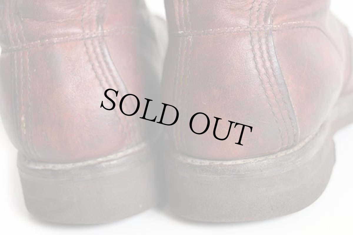 画像7: 80s USA製 REDWINGレッドウイング ワークブーツ 赤茶 6EE (7)