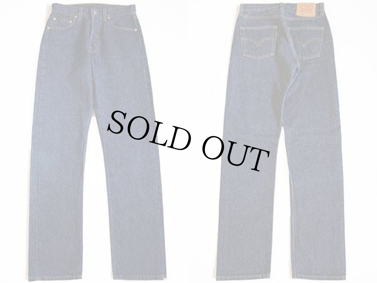 画像2: 90s USA製 Levi'sリーバイス 501 デニムパンツ w28 L32 (2)