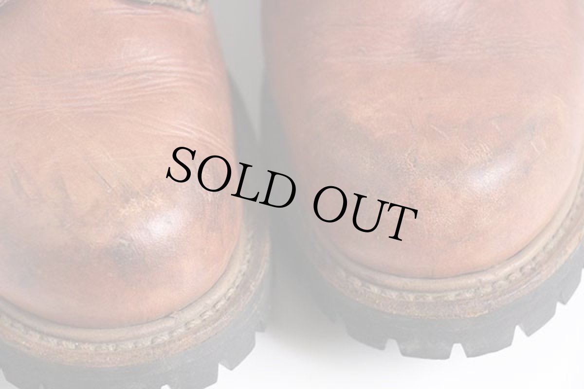 画像8: 80s USA製 REDWINGレッドウイング 899 犬タグ アイリッシュセッター ブーツ 赤茶 7C (8)