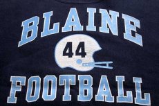 画像3: 90s Championチャンピオン BLAINE 44 FOOTBALL リバースウィーブ スウェット 紺 XL (3)