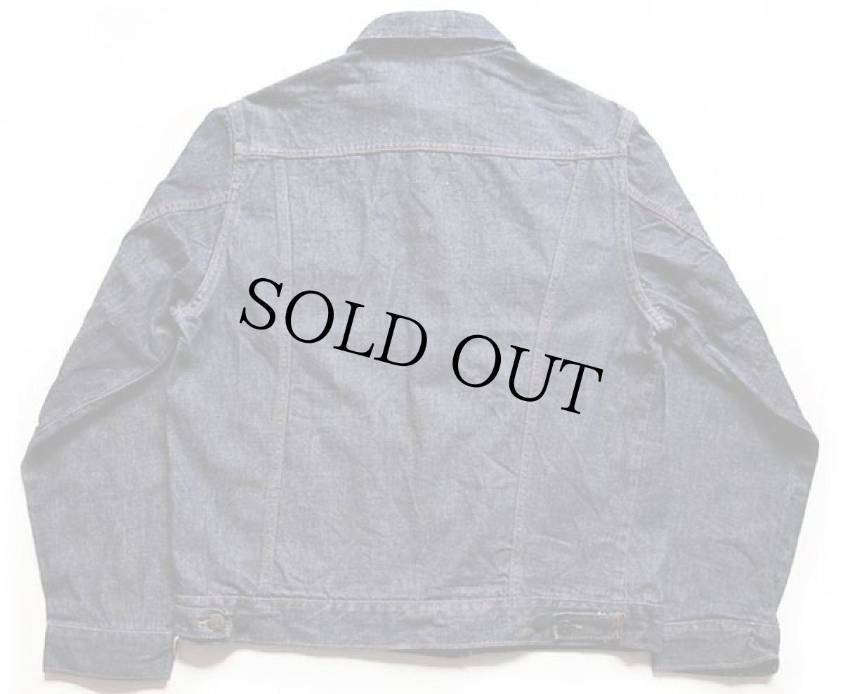 画像2: 70s Sears ROEBUCKS サルファ デニムジャケット 42T (2)