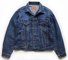 画像1: 80s USA製 Levi'sリーバイス 70506 デニムジャケット 4ポケット 42R (1)