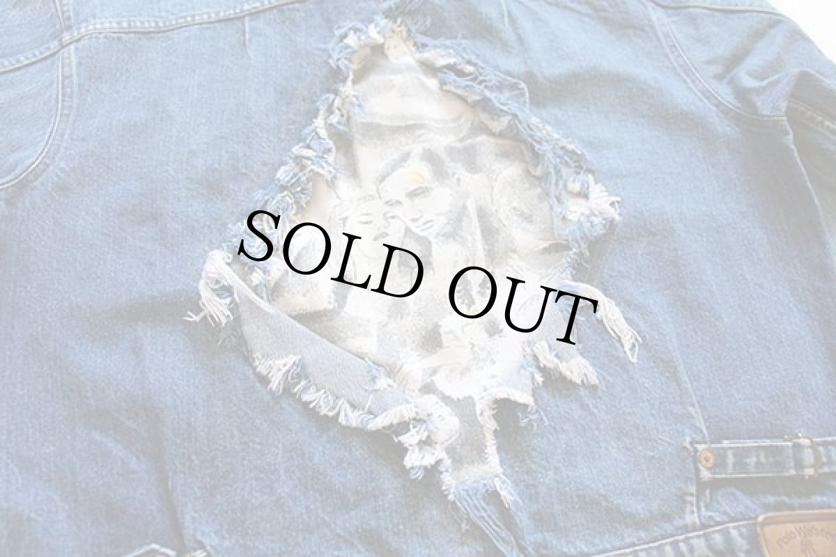 画像5: 70s Polo Western ラルフローレン デニムジャケット XL (5)