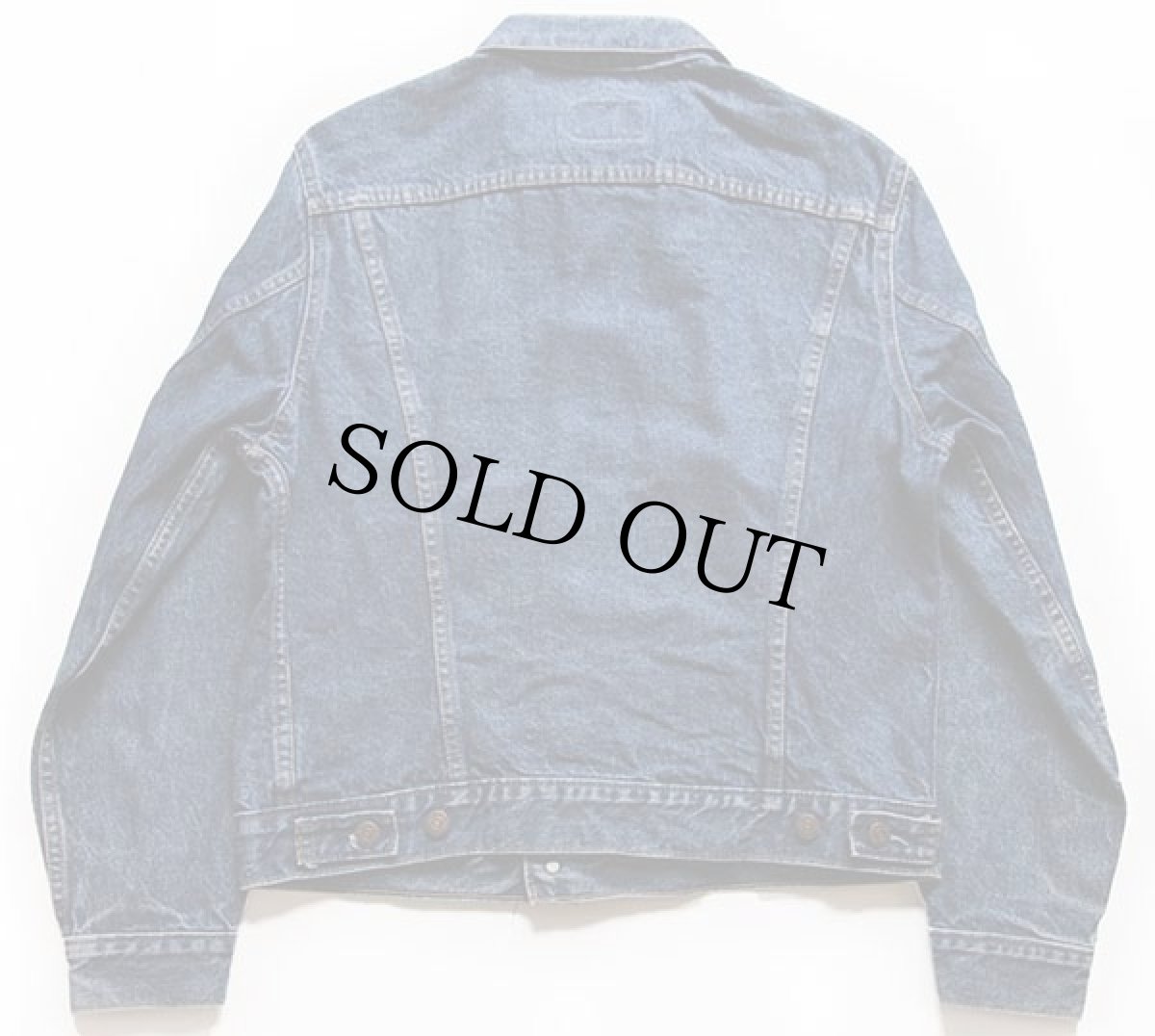 画像2: 80s USA製 Levi'sリーバイス 70506 デニムジャケット 4ポケット 42R (2)